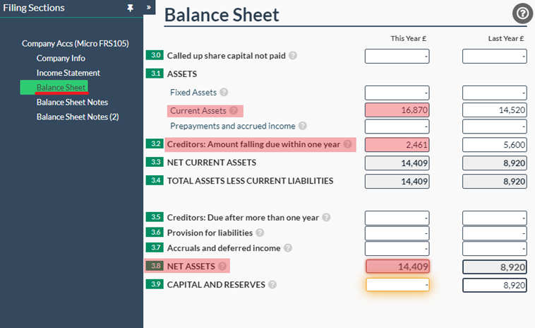 Easy Digital Tax and accounting information -  pay themselves