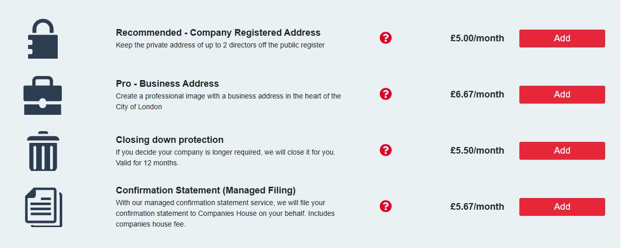Easy Digital Tax and accounting information - limited company