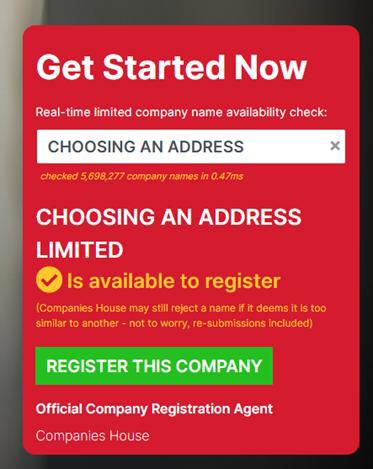 Company registered address Easy Digital Tax and accounting information - registered address